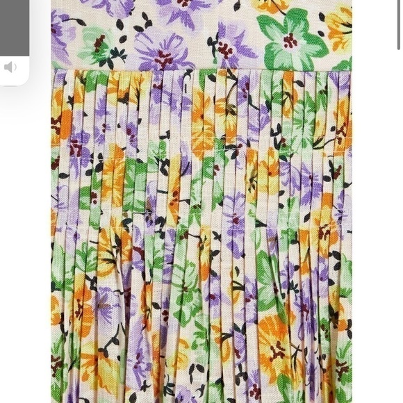 Nwt Nicholas pleated Susan Dress - Picture 6 of 9